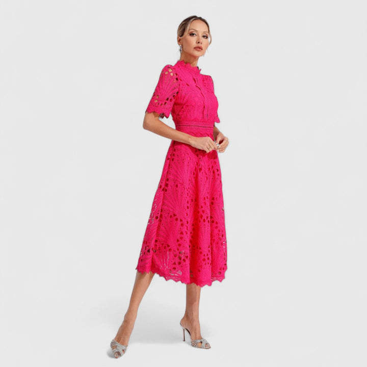 Gráinne - Elegant Dress with Lace