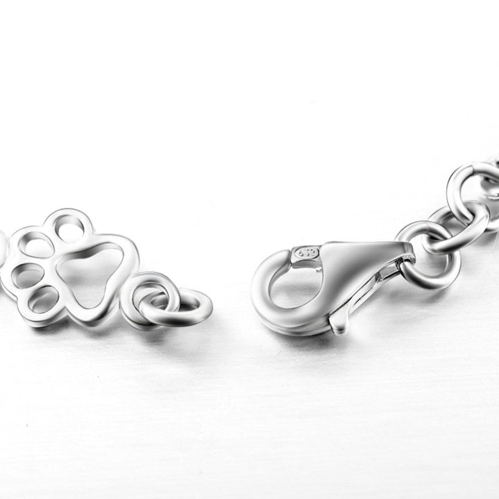 Bracelet "Eternal Bond" with paws and bones