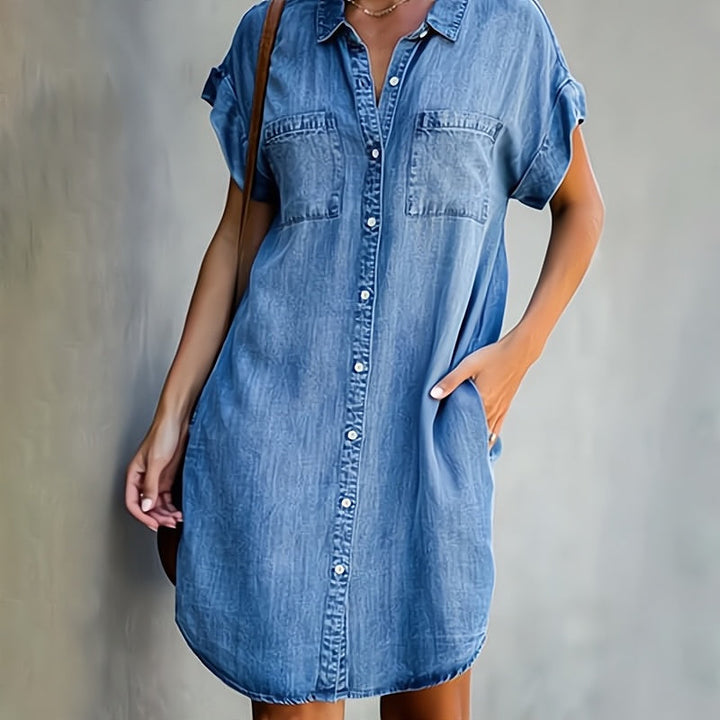 Ellen™ | Button-down shirt dress