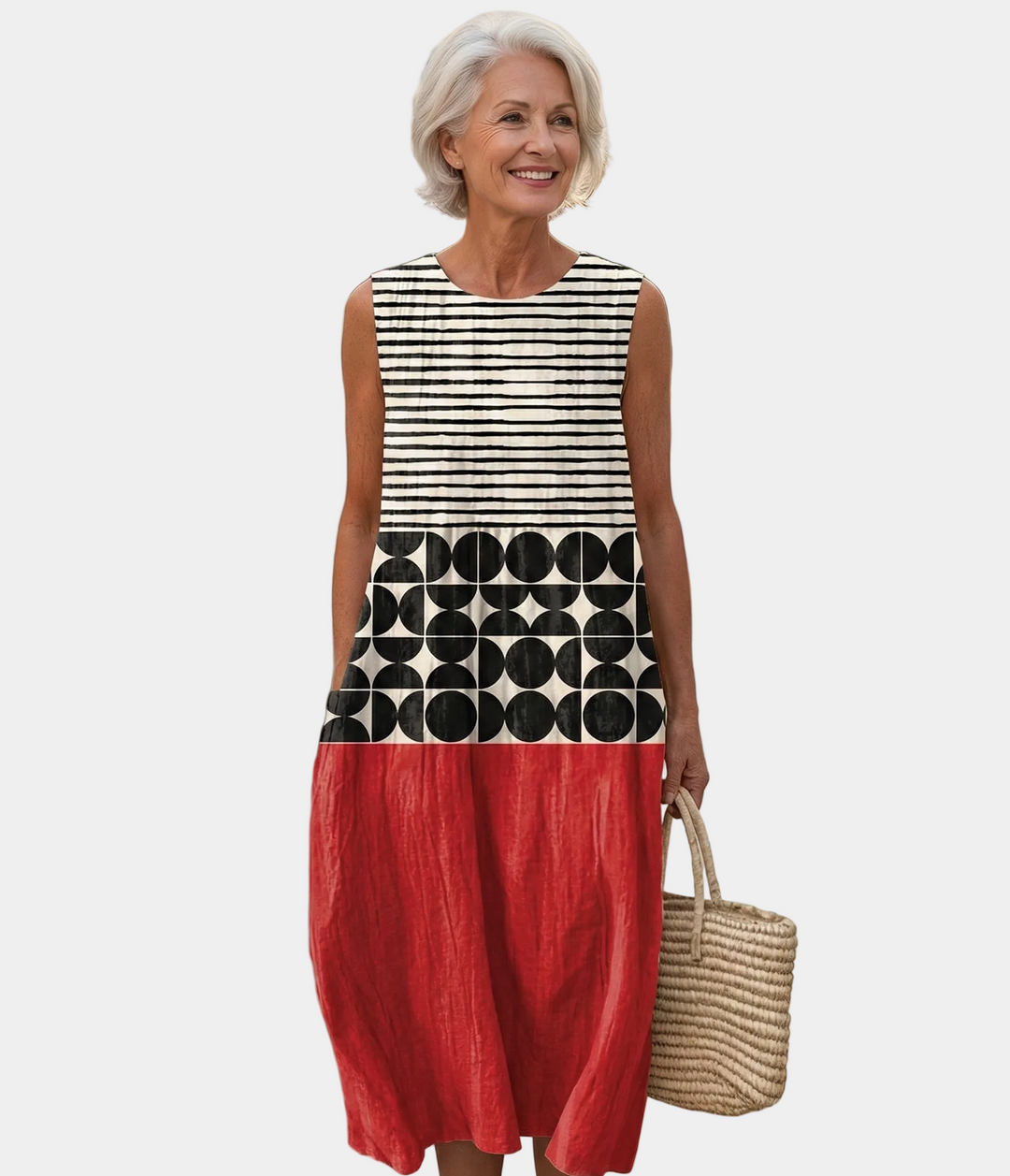 Aoife | Colorful Midi Dress