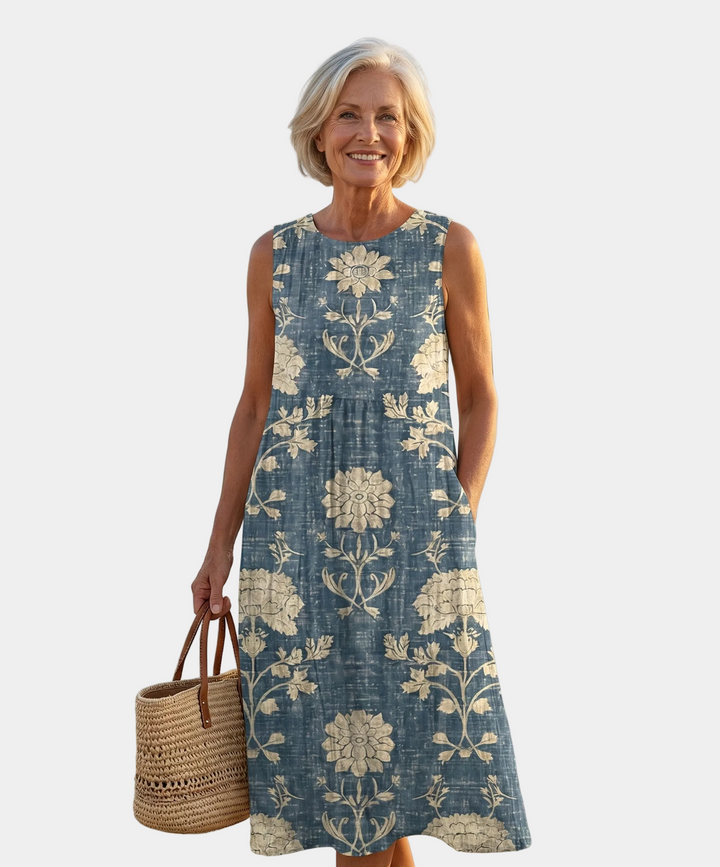 Ellinor | Boho Midi Dress