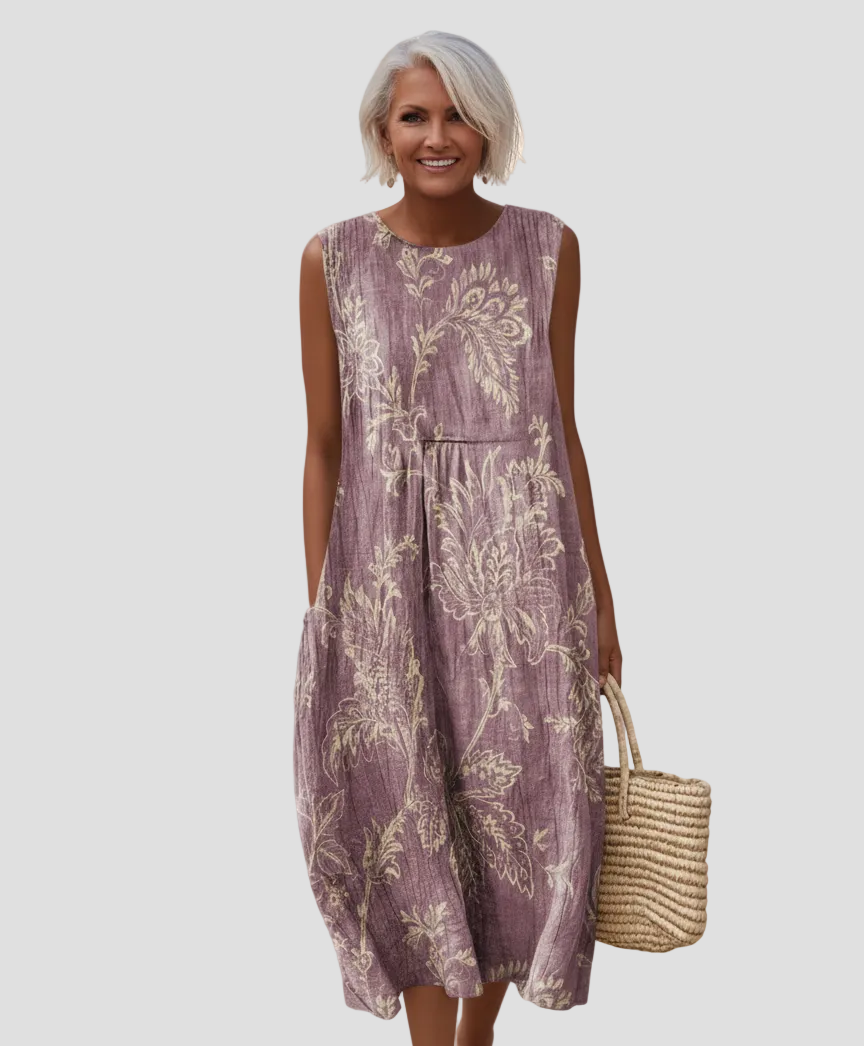 Pernille | Floral Midi Dress