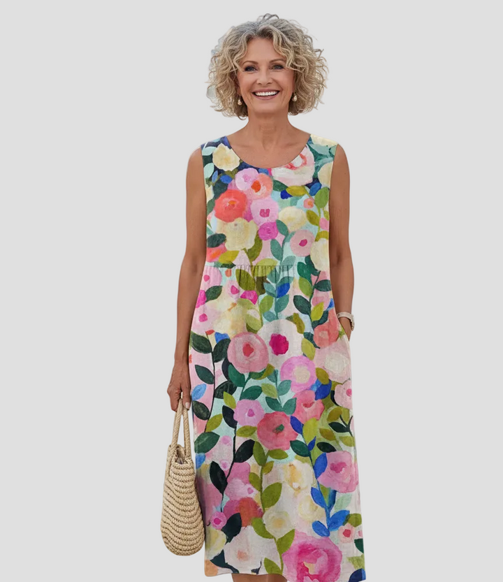 Sinéad | Floral Midi Dress