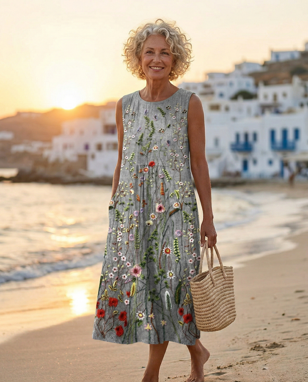 Cara | Wildflower Midi Dress