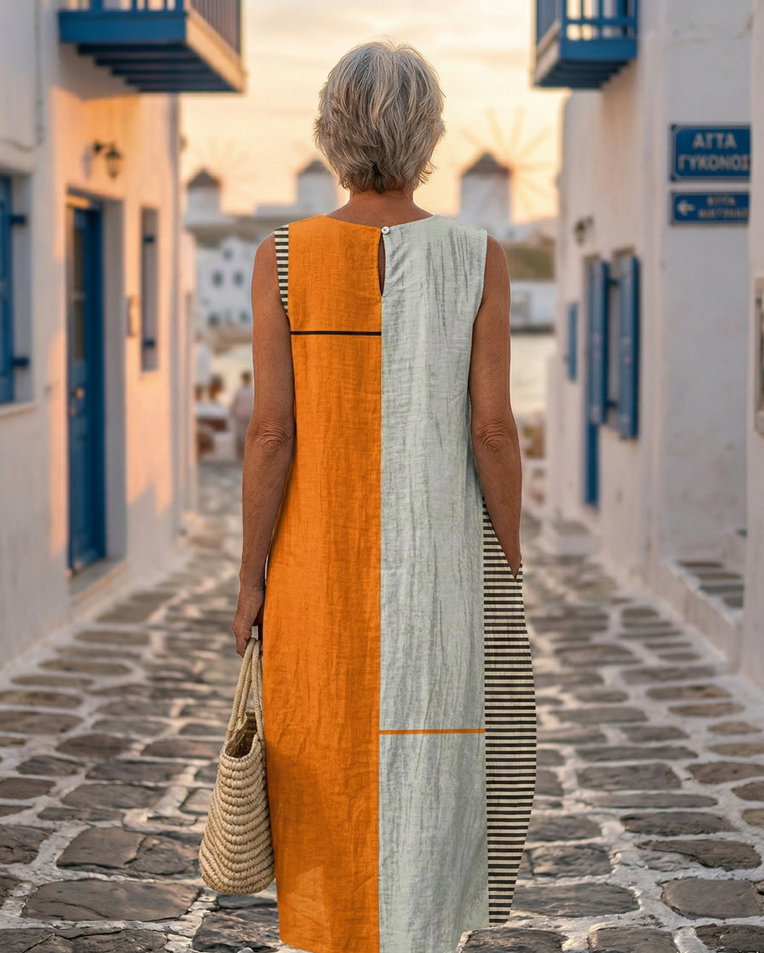Aisling | Colorblock Midi Dress