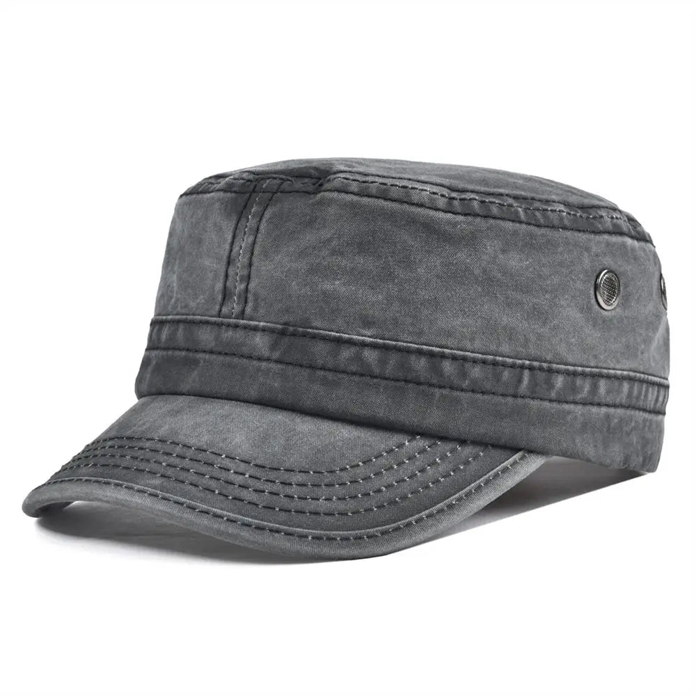 Ronan - Adjustable Flat Baseball Cap