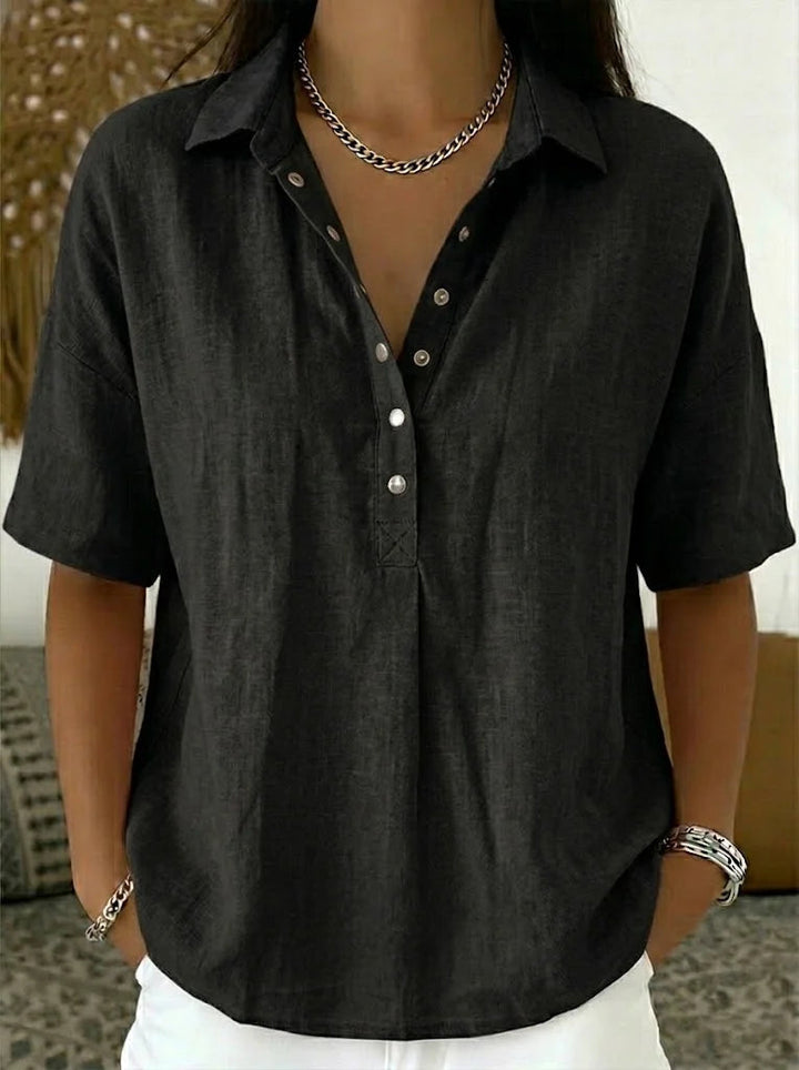 Helene™ | Collared Blouse