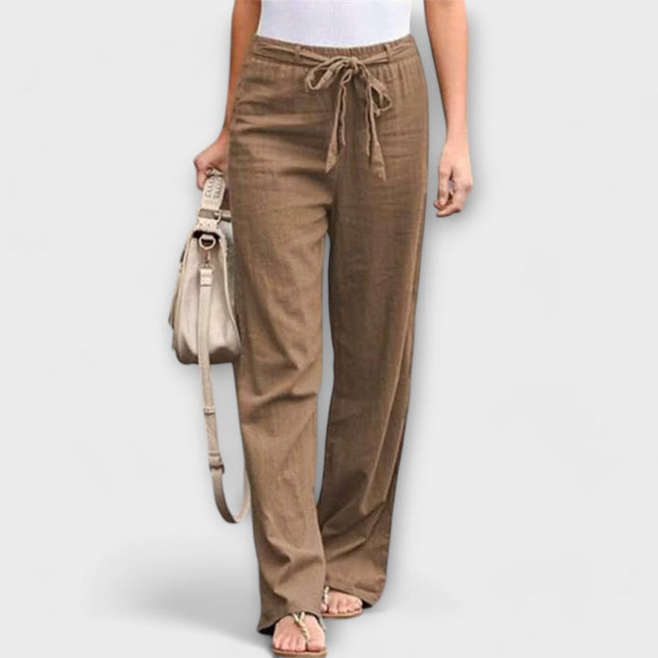 Alma - Linen Trousers