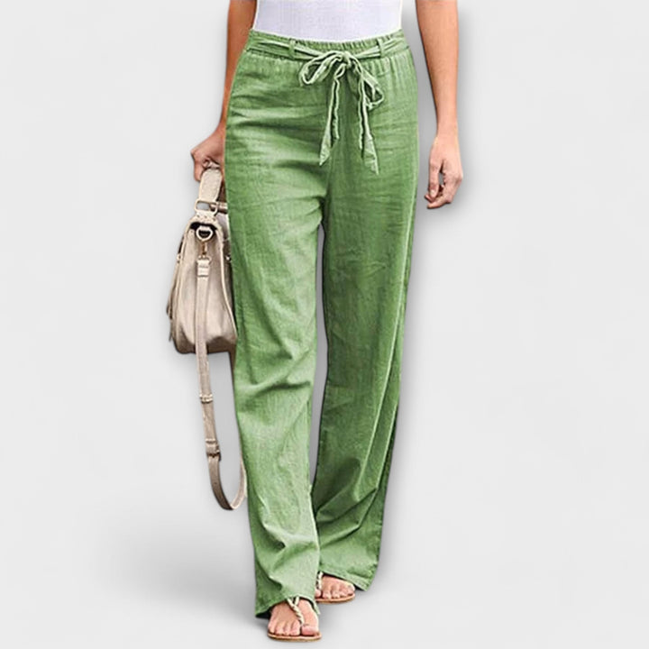 Alma - Linen Trousers