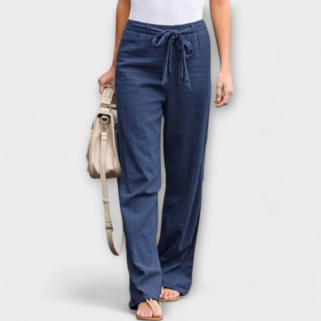 Alma - Linen Trousers