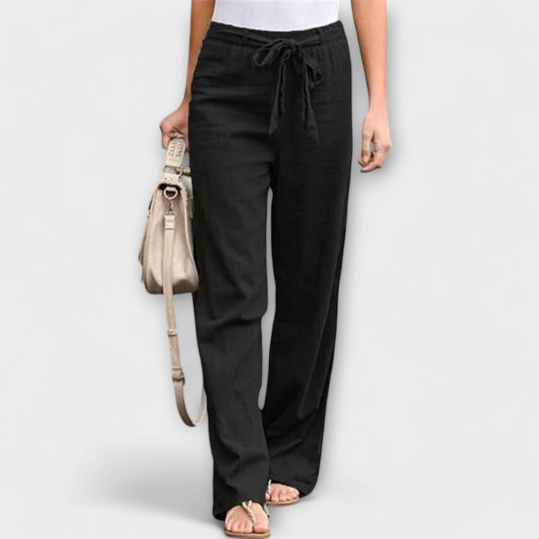 Alma - Linen Trousers