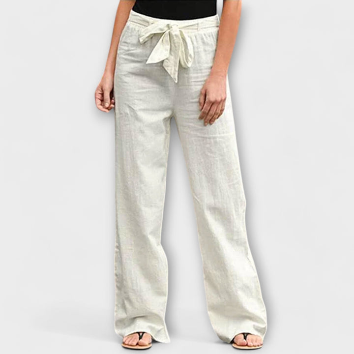 Alma - Linen Trousers