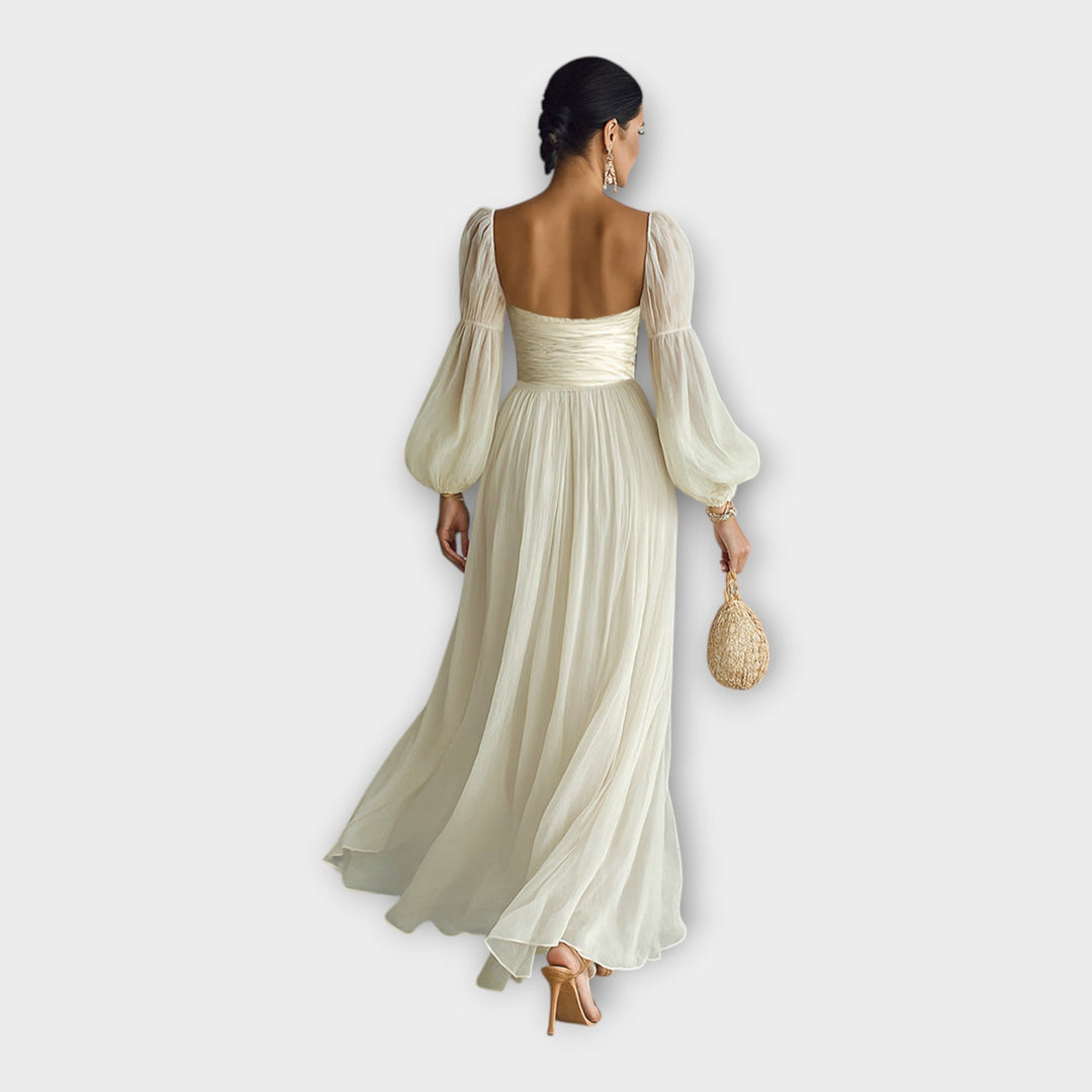 Airy Maxi Dress with Romantic Silhouette