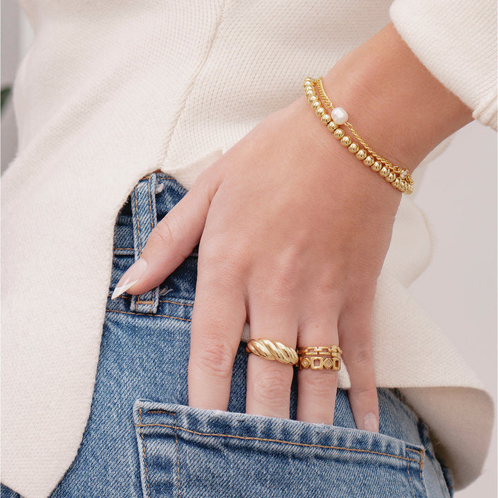 Gold Bracelet Mykonos
