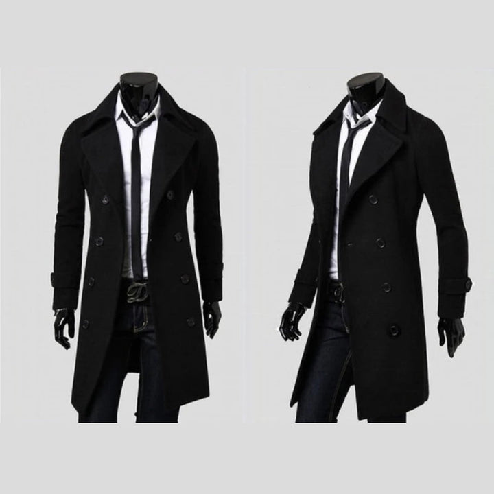 Mikkel | Two-Button Wool Coat