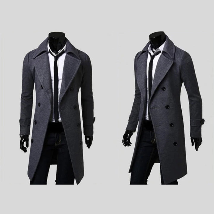 Mikkel | Two-Button Wool Coat