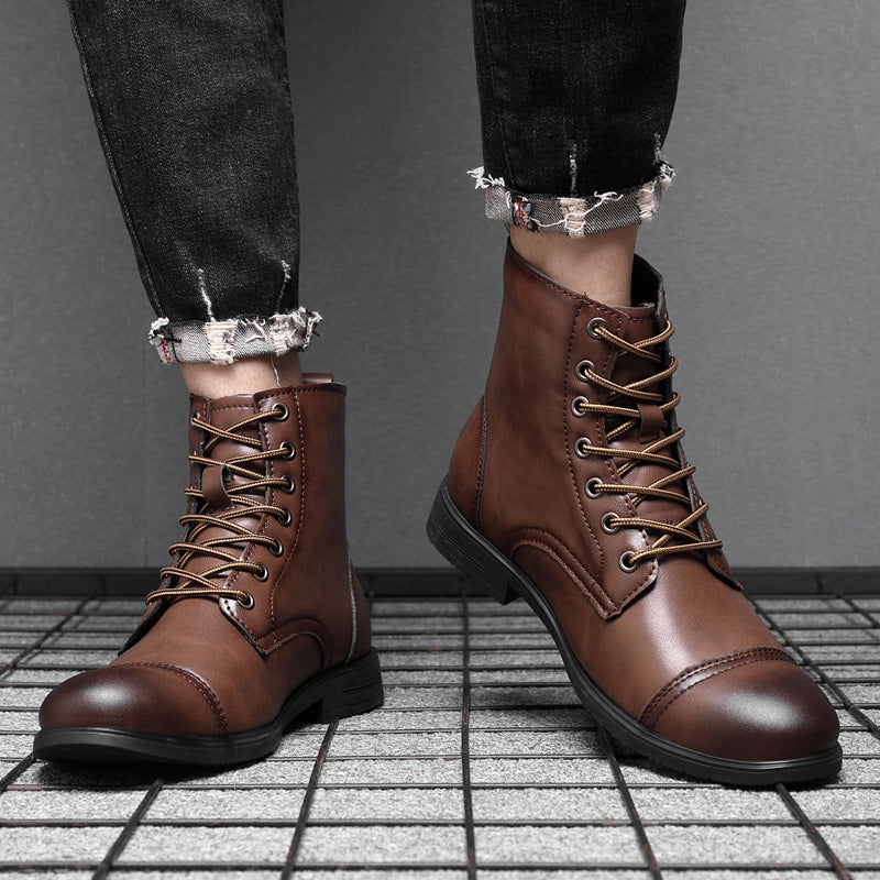 Conor | Leather Boots