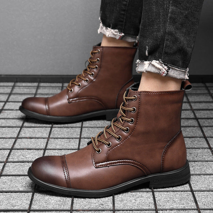 Conor | Leather Boots