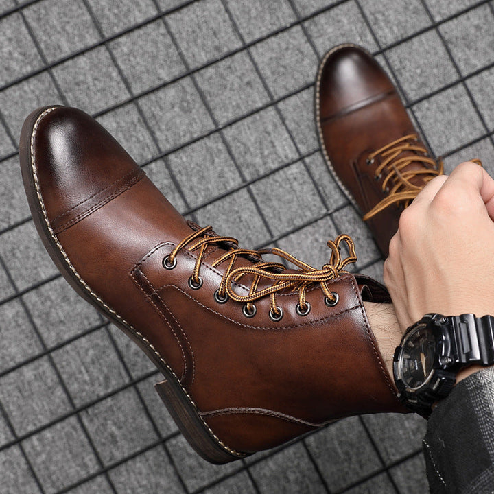 Conor | Leather Boots