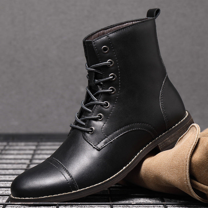 Conor | Leather Boots