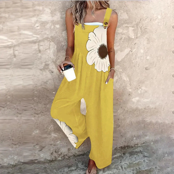 Relaxed printed jumpsuit