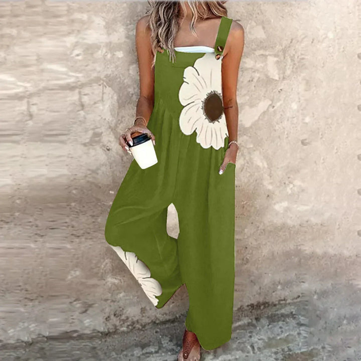 Relaxed printed jumpsuit