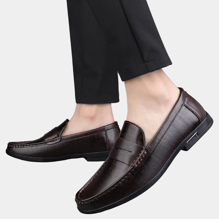 Laurits L Leather loafers for men