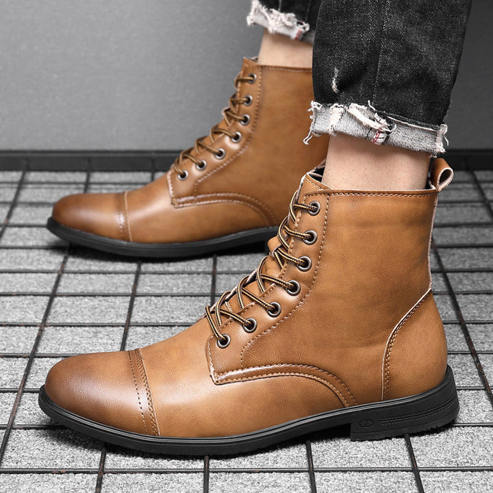 Conor | Leather Boots