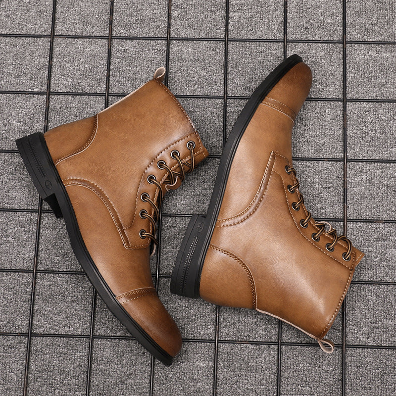Conor | Leather Boots