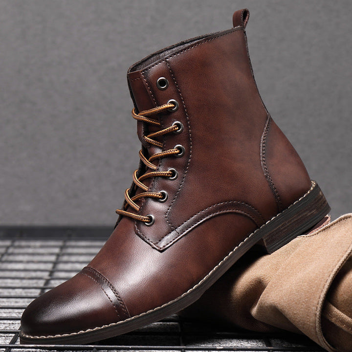 Conor | Leather Boots