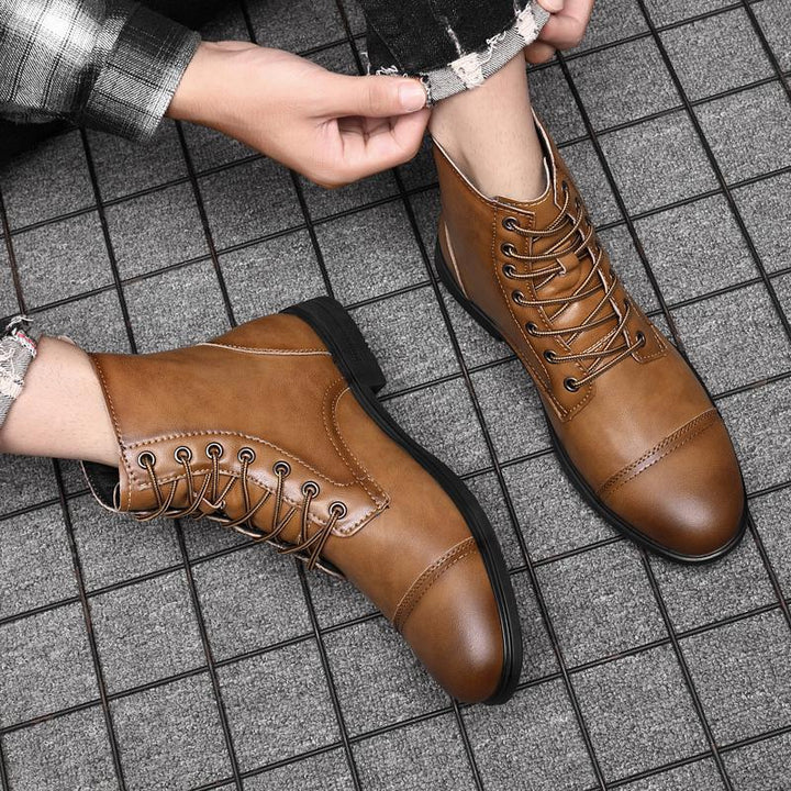 Conor | Leather Boots
