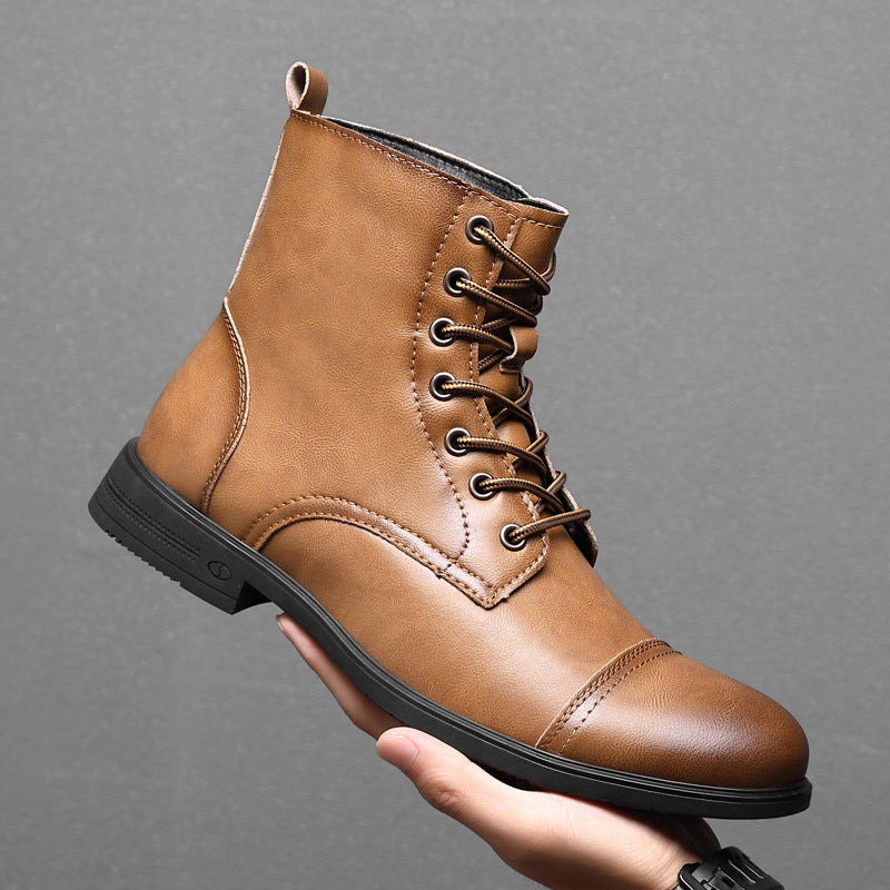 Conor | Leather Boots