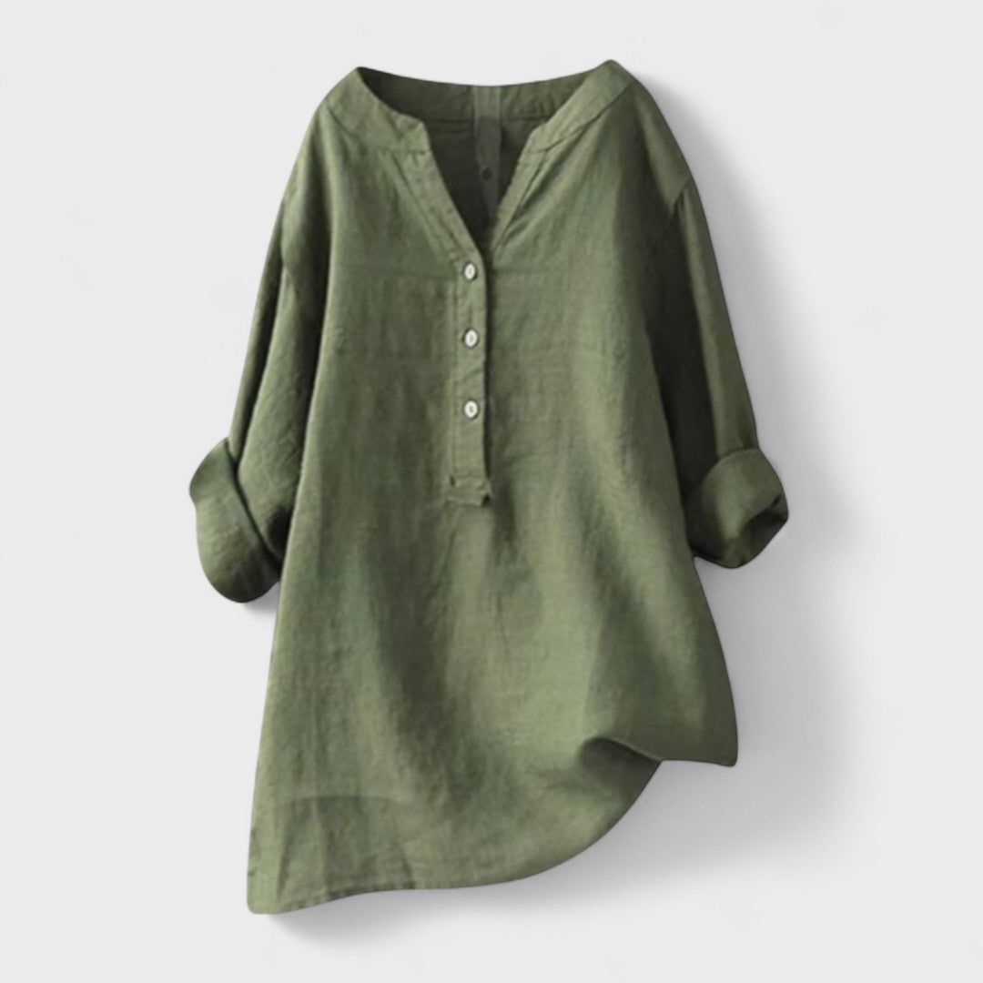Deirdre – Comfortable Button-Up Shirt