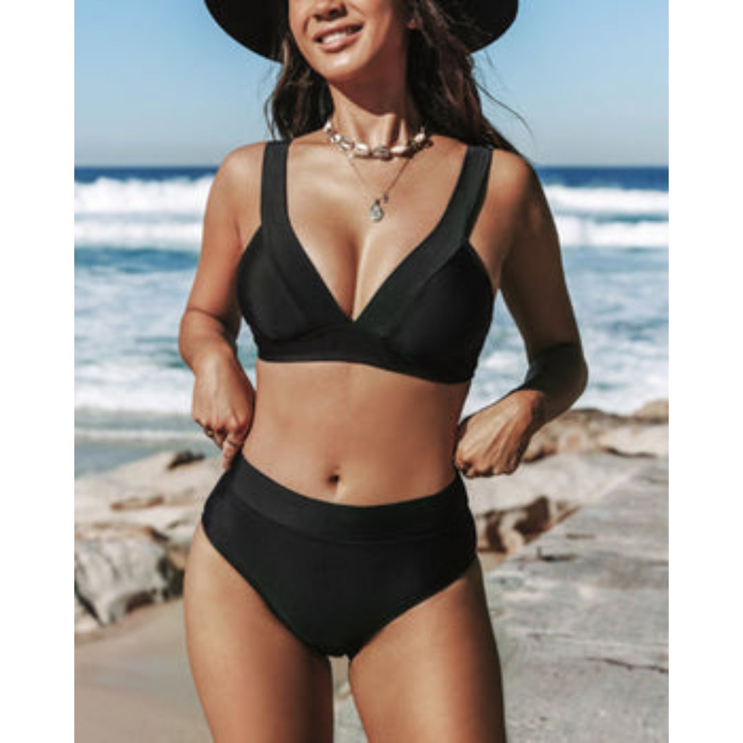 Klara - High-waisted swimsuit