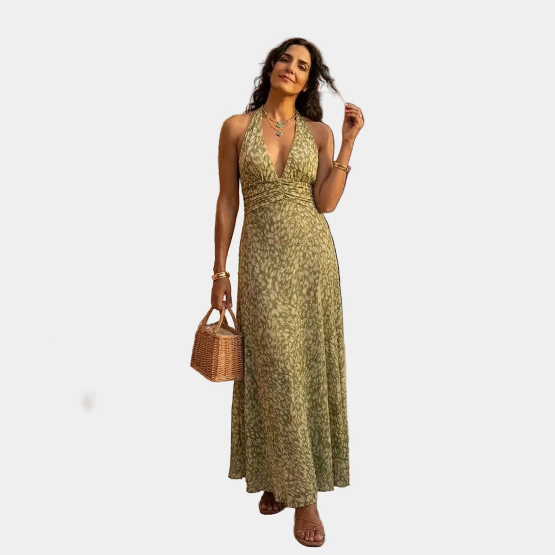 Róisín · Maxi Dress with Back Bow