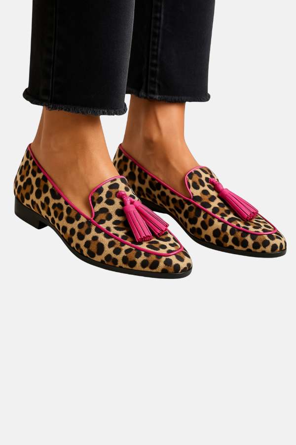 Nikoline - Loafers with pompom