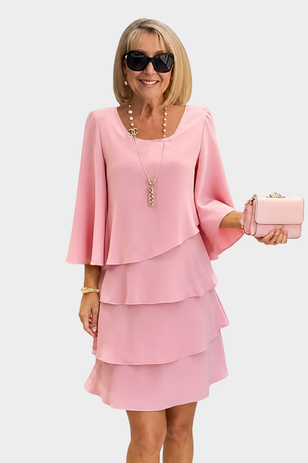 Karen-Marie | Elegant Dress with Ruffles