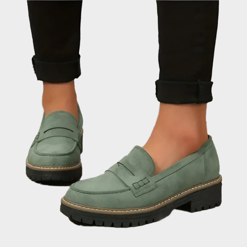 Fionnuala - Elegant Loafers with Sturdy Urban Sole