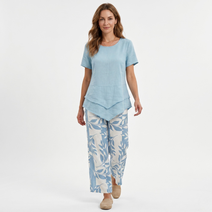Sinead - Set with Matching Blouse and Trousers