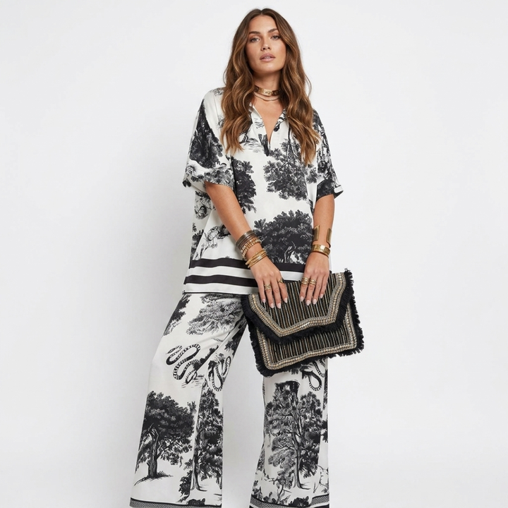 Aoife - V-Neck Set
