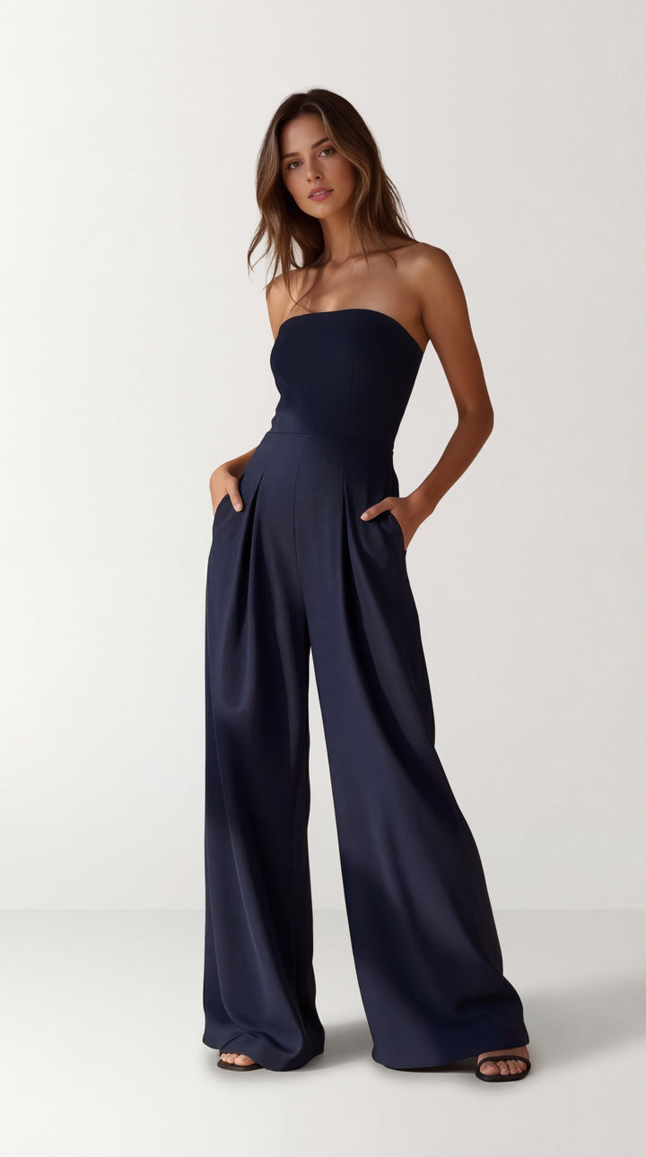 Brigid - Strapless Solid-Color Set