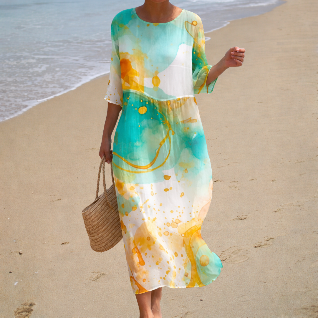 Long, Airy, Chic and Comfortable Dress