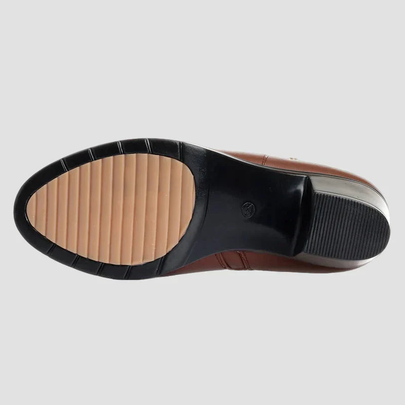 Franciska - Elegant winter ankle boots with zip