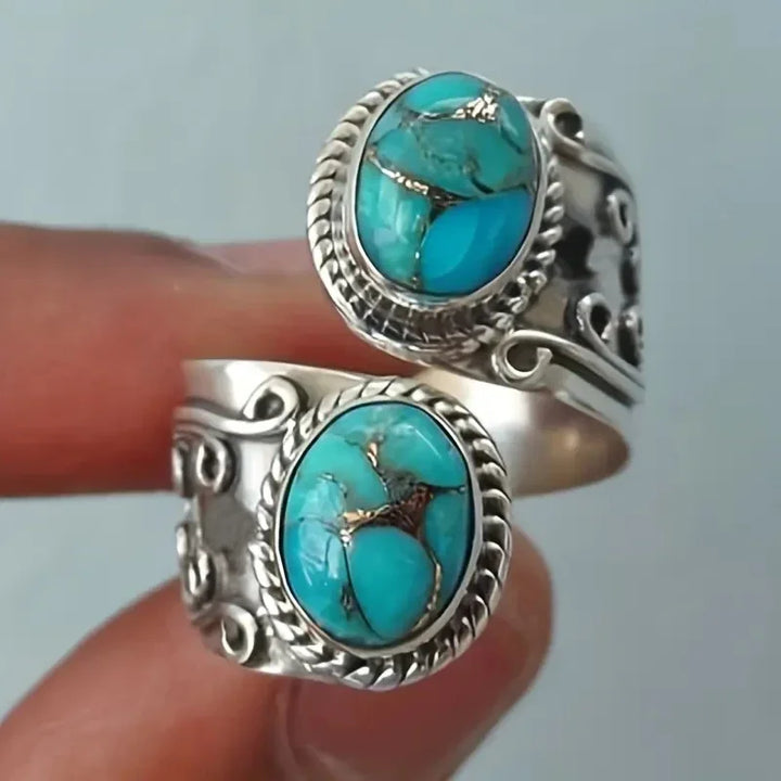 Vintage Ring Elegance Turquoise