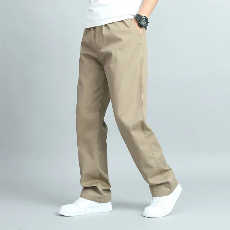 Eoin | Wide-Leg Men's Cotton Pants