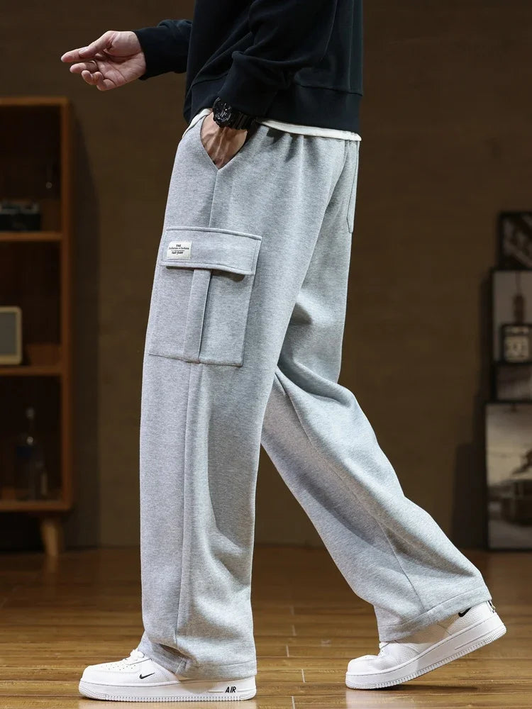 Robert | Fleece Cargo Trousers