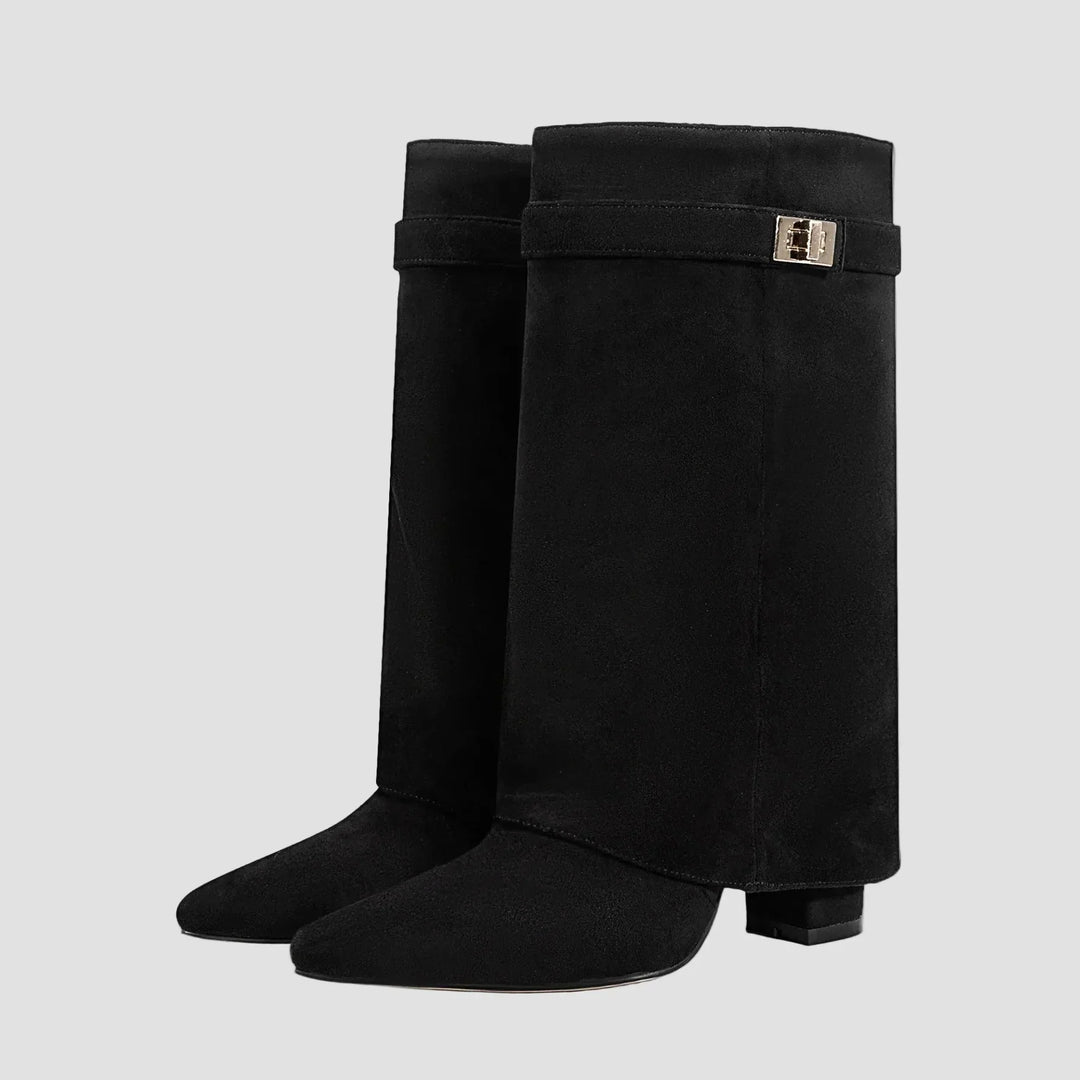 Tall Boots with Elegant Design
