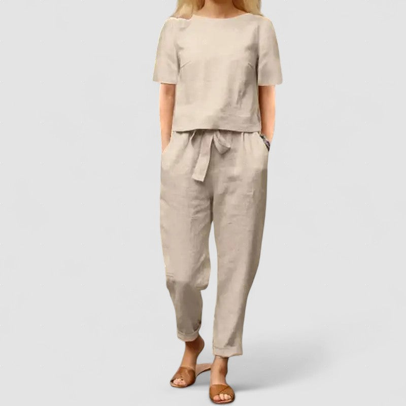 Maeve | Two-Piece Linen Set