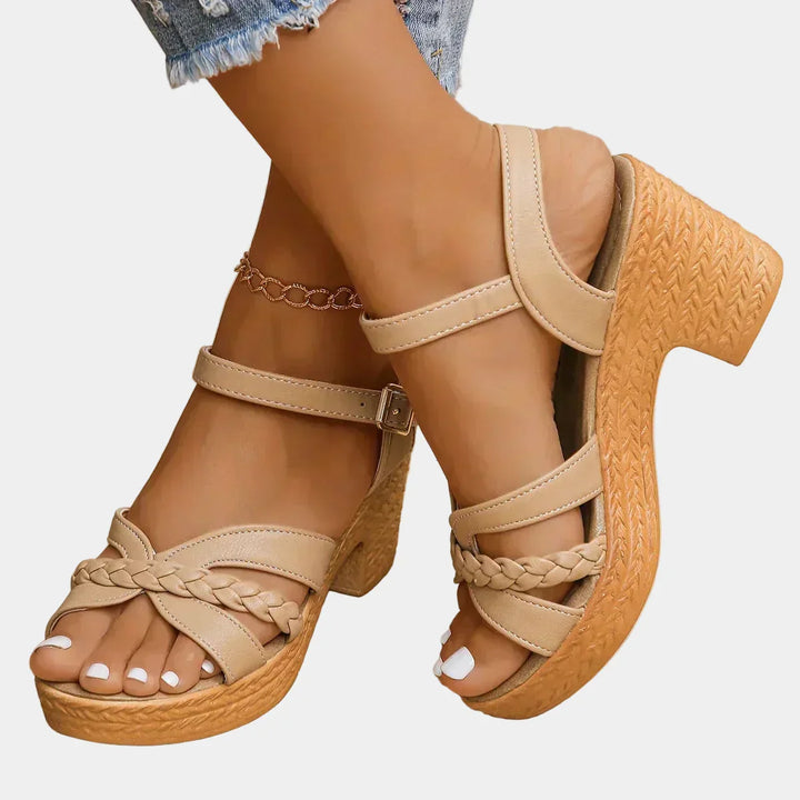 Katja - Heeled Summer Sandals