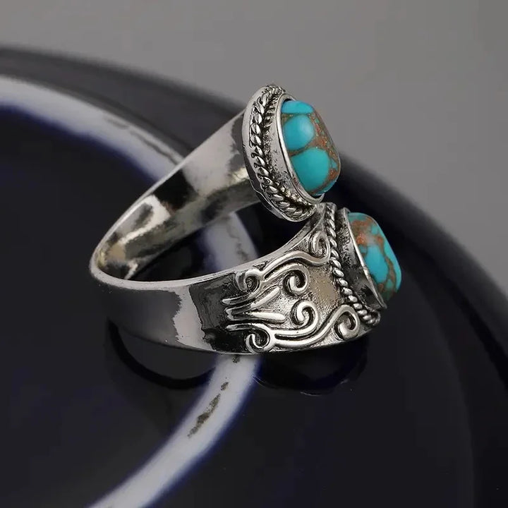 Vintage Ring Elegance Turquoise